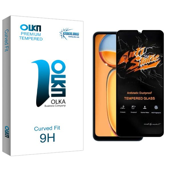 محافظ صفحه نمایش کولینگ مدل Olka Antistatic مناسب برای گوشی موبایل شیائومی Poco C65