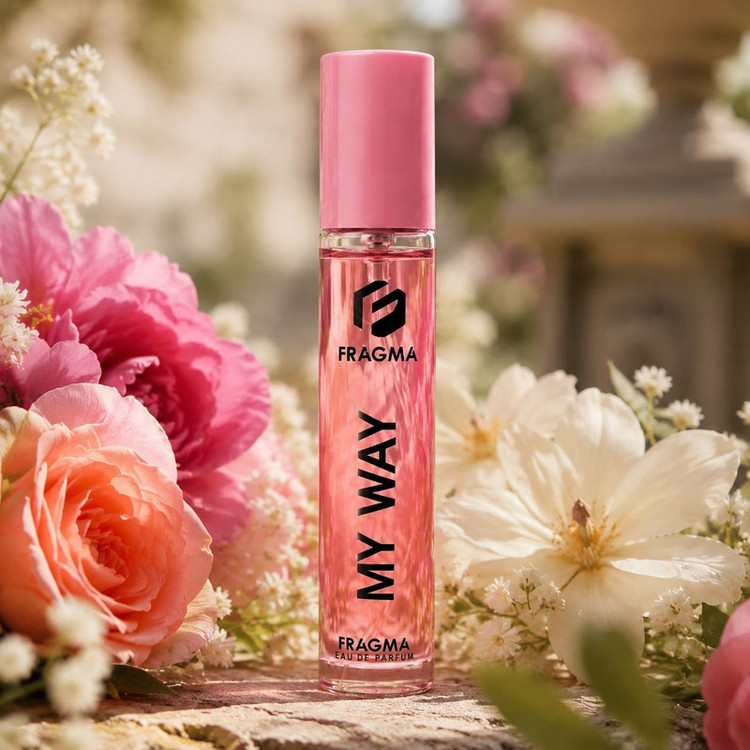 عطر جیبی زنانه فراگما مدل My Way با رایحه شیرین حجم 25 میلیلیتر