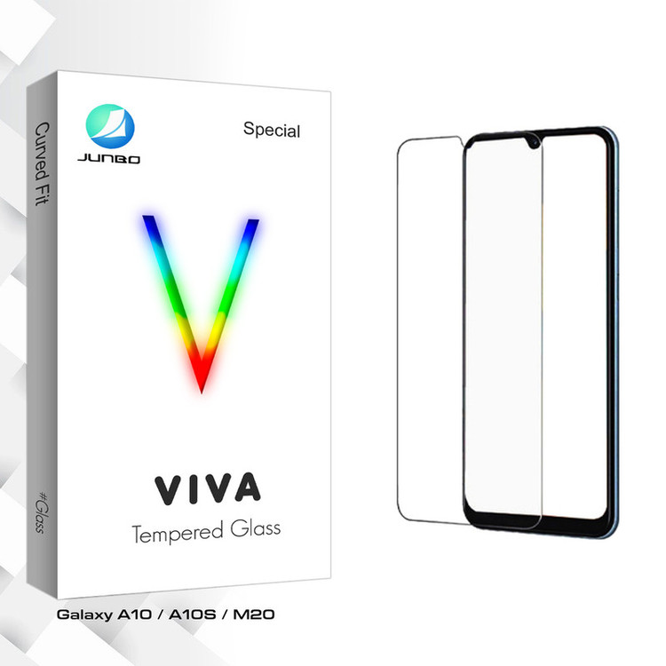 محافظ صفحه نمایش شیشه ای جانبو مدل Viva Glass مناسب برای گوشی موبایل سامسونگ Galaxy A10 / A10S / M20