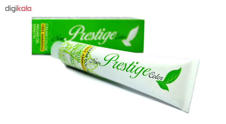 رنگ مو بدون آمونیاک نیو پرستیژ کالر شماره 4.53 حجم 100 میلی لیتر رنگ قهوه ای کاکائویی تیره