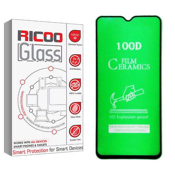 محافظ صفحه نمایش سرامیکی ریکوو مدل +HD مناسب برای گوشی موبایل سامسونگ Galaxy A20/ A30 / A30s