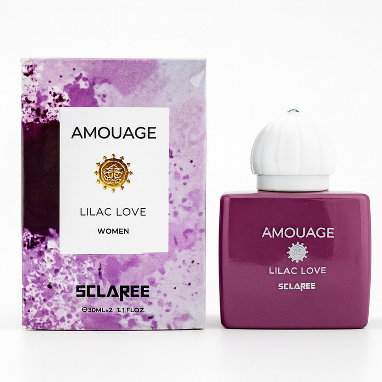 عطر جیبی زنانه اسکلاره مدل آمواج لیلاک لاو با رایحه گرم حجم 32 میلیلیتر