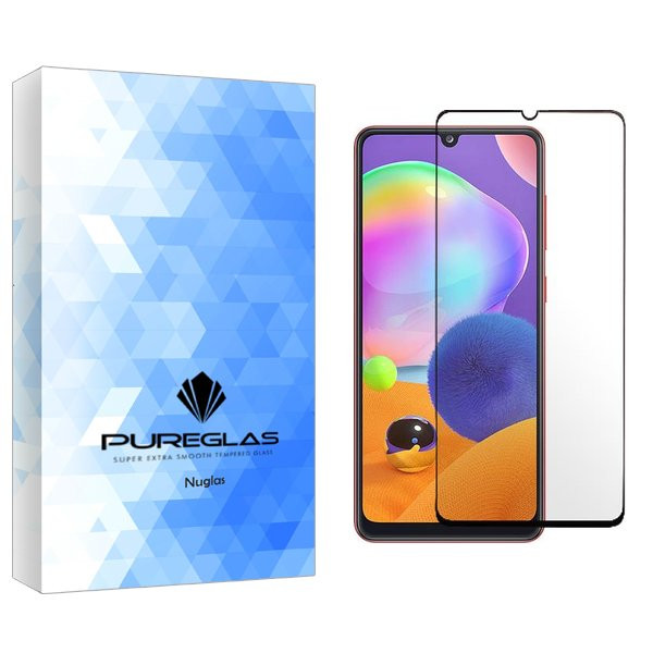 محافظ صفحه نمایش شیشه ای پیور گلس مدل NueGlas Full مناسب برای گوشی موبایل سامسونگ Galaxy A31
