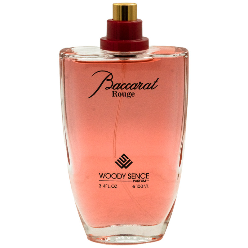 ادوپرفیوم وودی سنس برایت مدل باکارات رژ BACCARAT ROUGE با رایحه گرم حجم 100 میلی لیتر
