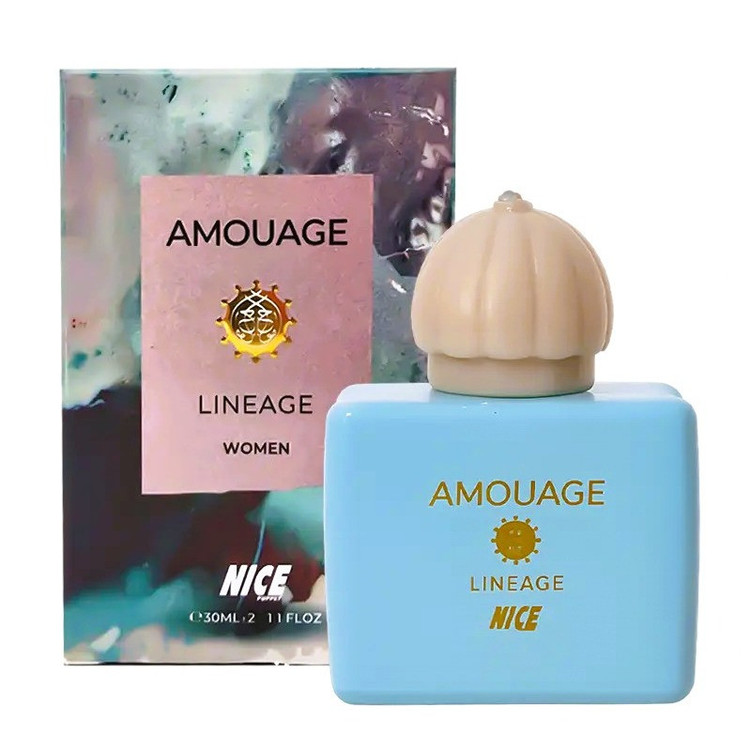 عطر جیبی زنانه نایس پاپت مدل Amouage Lineage با رایحه خنک حجم 30 میلیلیتر