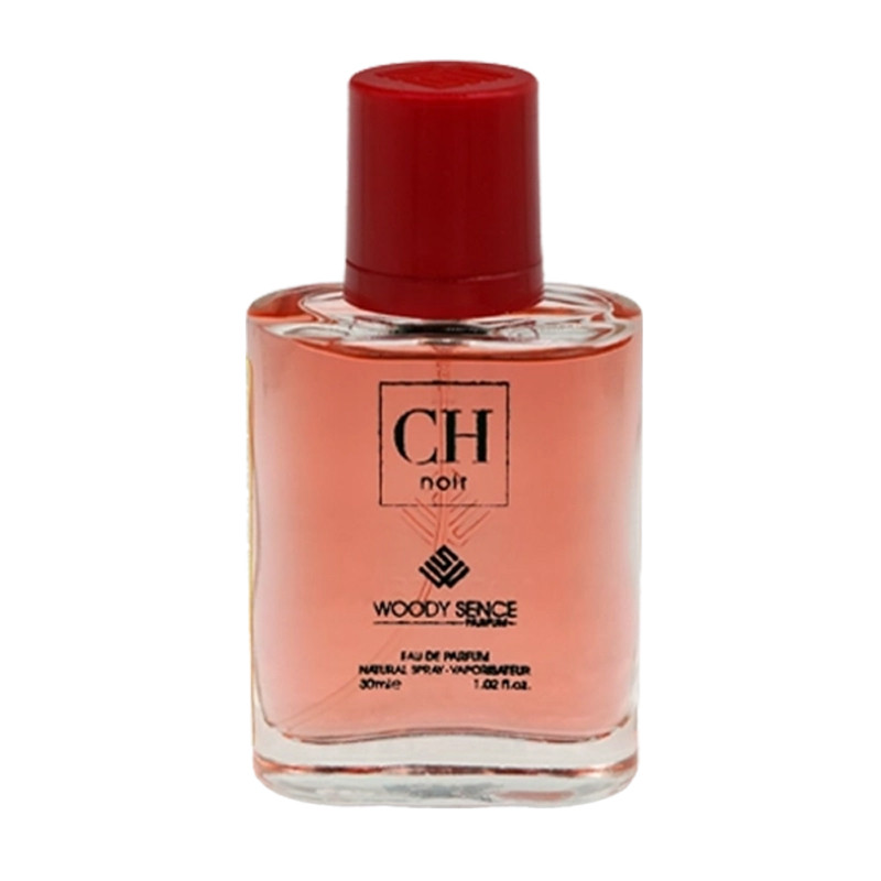 عطر جیبی مردانه وودی سنس مدل سی اچ نویر با رایحه شیرین حجم 30 میلیلیتر