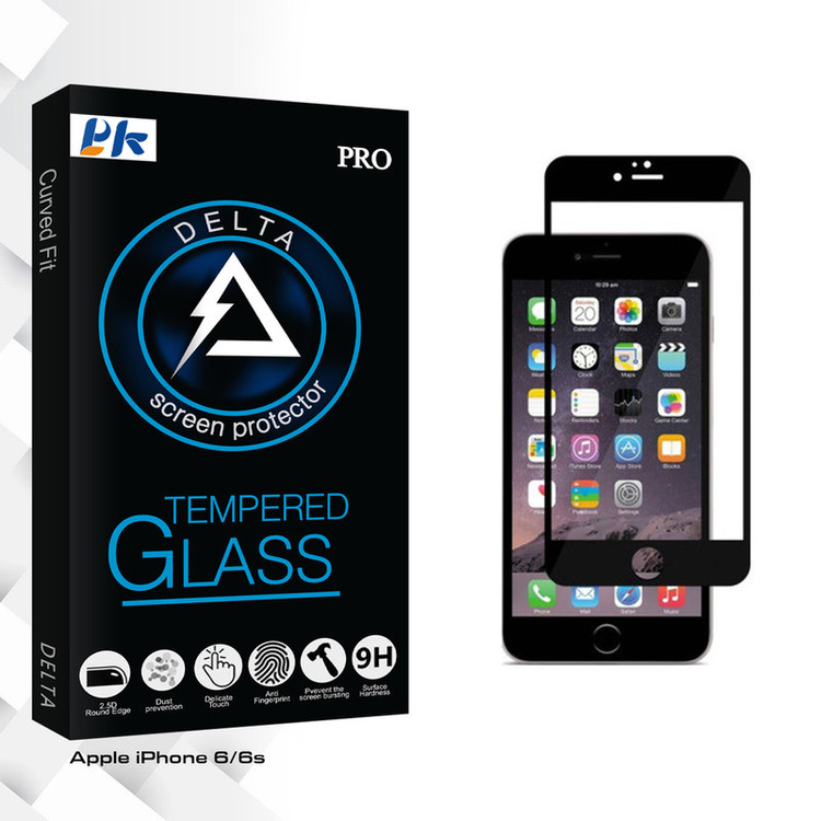 محافظ صفحه نمایش شیشه ای پی کی مدل Delta Glass مناسب برای گوشی موبایل اپل iphone 6/6s