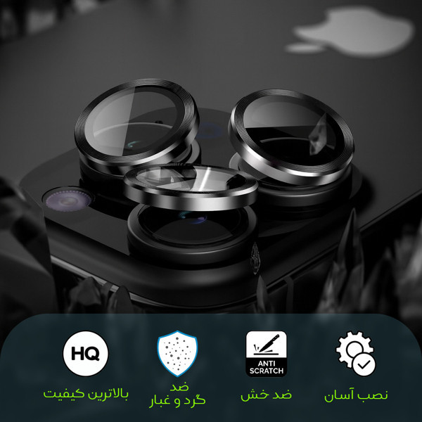 محافظ لنز کولینگ مدل ring_X7g Olka مناسب برای گوشی موبایل شیائومی Poco X7 Pro