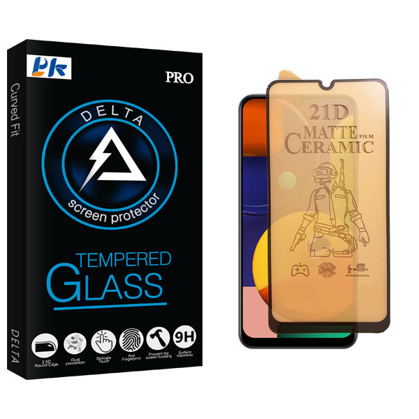 محافظ صفحه نمایش سرامیکی مات پی کی مدل Delta Pro مناسب برای گوشی موبایل سامسونگ Galaxy A31 / Galaxy M31