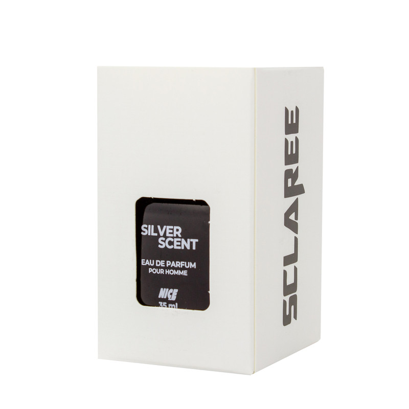 عطر جیبی مردانه نایس پاپت مدل Silver Scent حجم 35 میلی لیتر