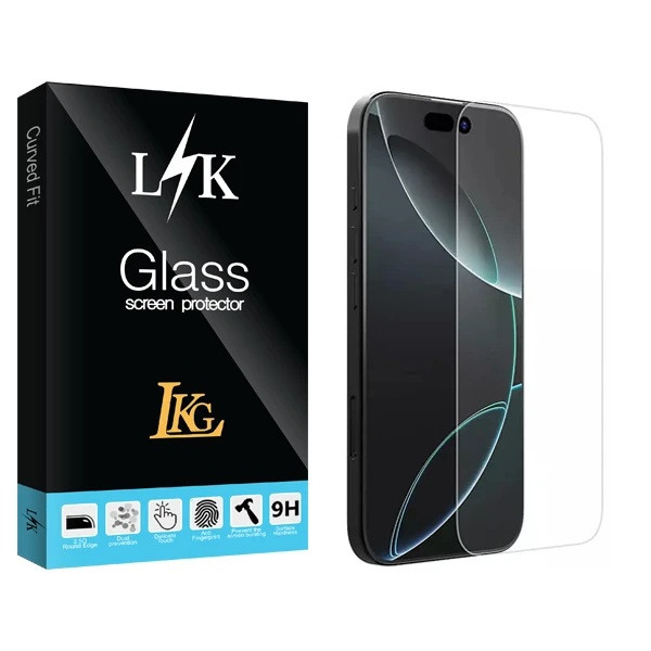 محافظ صفحه نمایش ال کا جی مدل بی حاشیه مناسب برای گوشی موبایل اپل iPhone 13