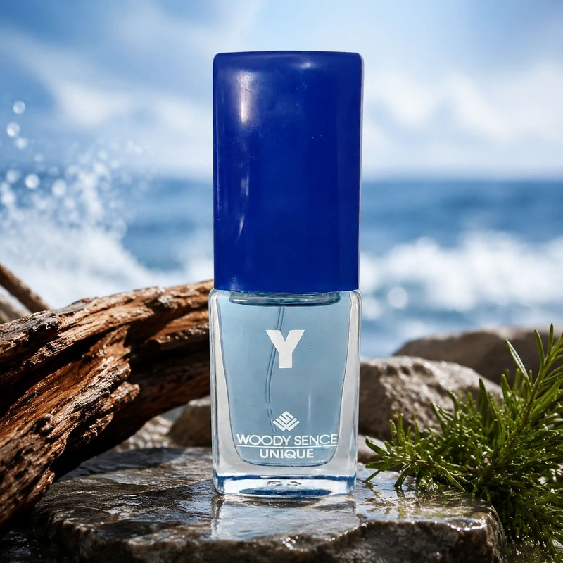 عطر جیبی مردانه وودی سنس مدل Y با رایحه شیرین و چوبی حجم 15 میلیلیتر