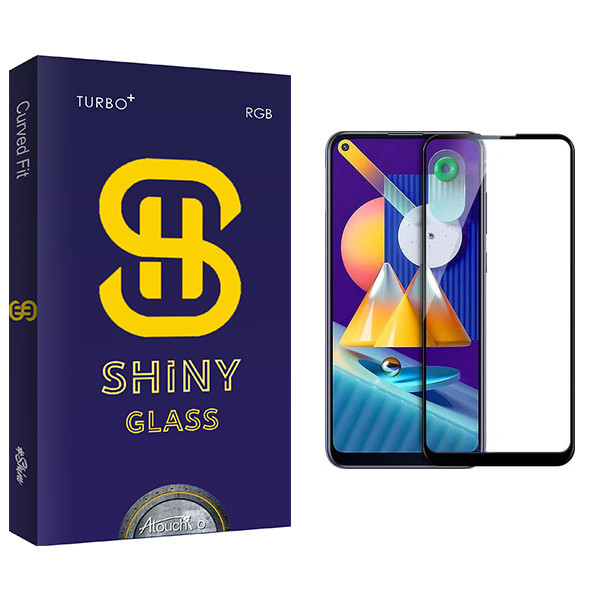 محافظ صفحه نمایش شیشه ای آتوچبو مدل Shiny Glass مناسب برای گوشی موبایل سامسونگ Galaxy M11