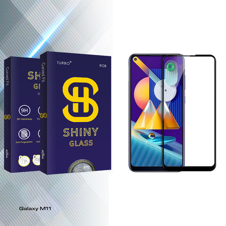 محافظ صفحه نمایش شیشه ای آتوچبو مدل Shiny Glass مناسب برای گوشی موبایل سامسونگ Galaxy M11
