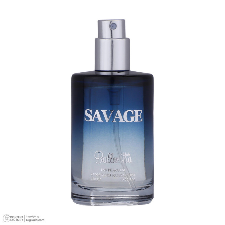 ادو تویلت مردانه بالرینا مدل SAVAGE حجم 25 میلی لیتر