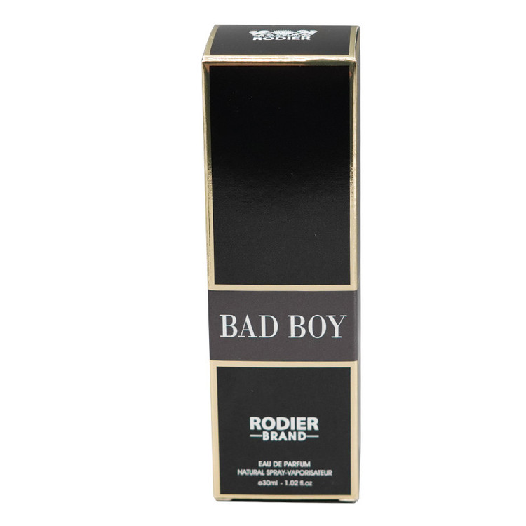 عطر جیبی مردانه رودیر مدل بد بوی با رایحه تند حجم 30 میلیلیتر