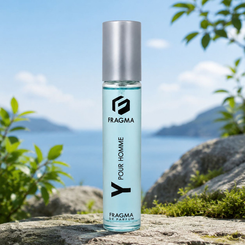 عطر جیبی مردانه فراگما مدل Y Pour Homme با رایحه تلخ و اقیانوسی حجم 25 میلیلیتر
