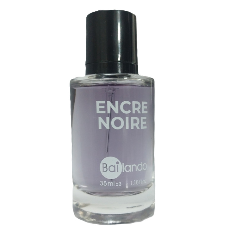 عطر جیبی مردانه بایلندو مدل ENCRE NOIRE با رایحه تلخ حجم 35 میلیلیتر