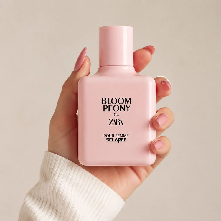ادوپرفیوم زنانه اسکلاره مدل BLOOM PEONY 04 با رایحه گرم حجم 100 میلیلیتر