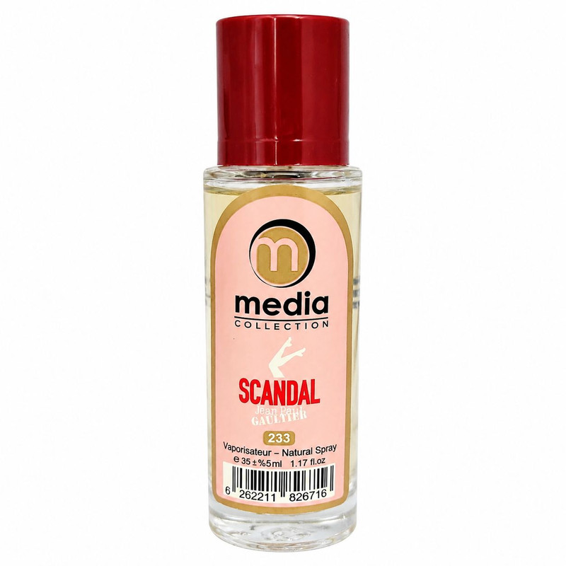 عطر جیبی زنانه مدیا مدل Scandal با رایحه شیرین و گلی حجم 35 میلیلیتر