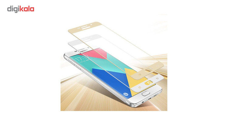 محافظ صفحه نمایش شیشه ای تمپرد مدل Full Cover مناسب برای گوشی موبایل سامسونگ Galaxy A5 2016