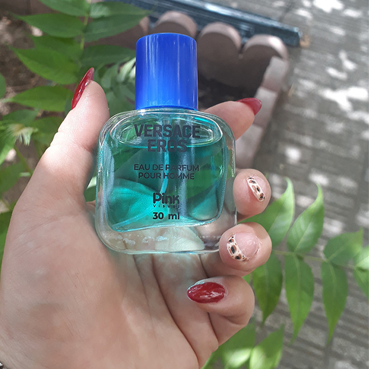 عطر جیبی مردانه پینک ویژوال مدل VERSACE EROS حجم 30 میلی لیتر