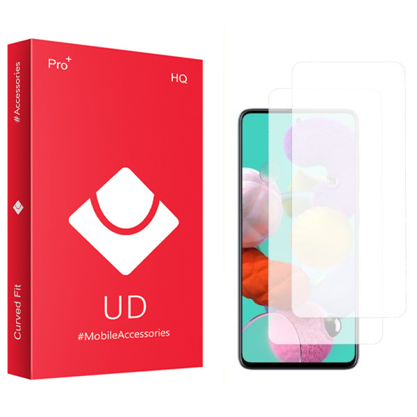 محافظ صفحه نمایش یو دی مدل HQ مناسب برای گوشی موبایل سامسونگ Galaxy S21 Plus بسته دو عددی