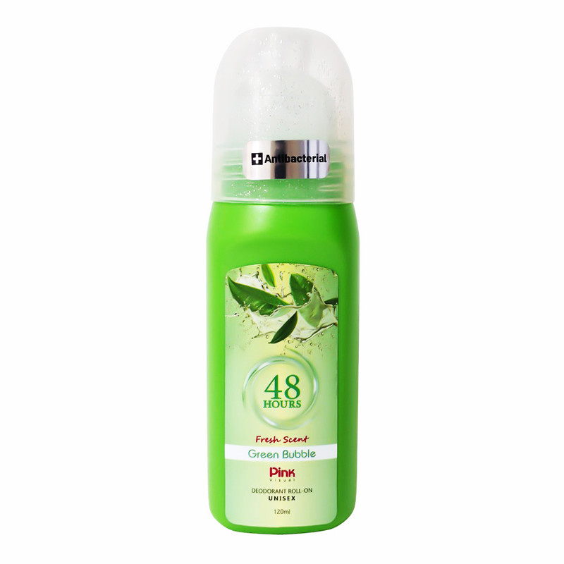 رول دئودورانت پینک ویژوآل مدل Green bubble حجم 120 میلیلیتر
