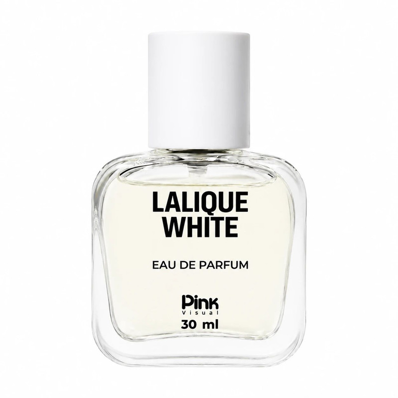 عطر جیبی مردانه پینک ویژوآل مدل Lalique White با رایحه خنک و مرکباتی حجم 30 میلی‌لیتر