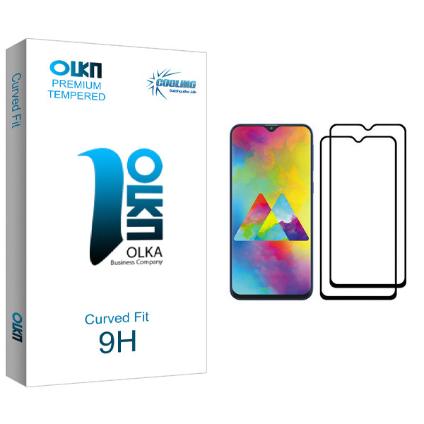 محافظ صفحه نمایش کولینگ مدل Olka glass مناسب برای گوشی موبایل سامسونگ Galaxy M20 بسته دو عددی