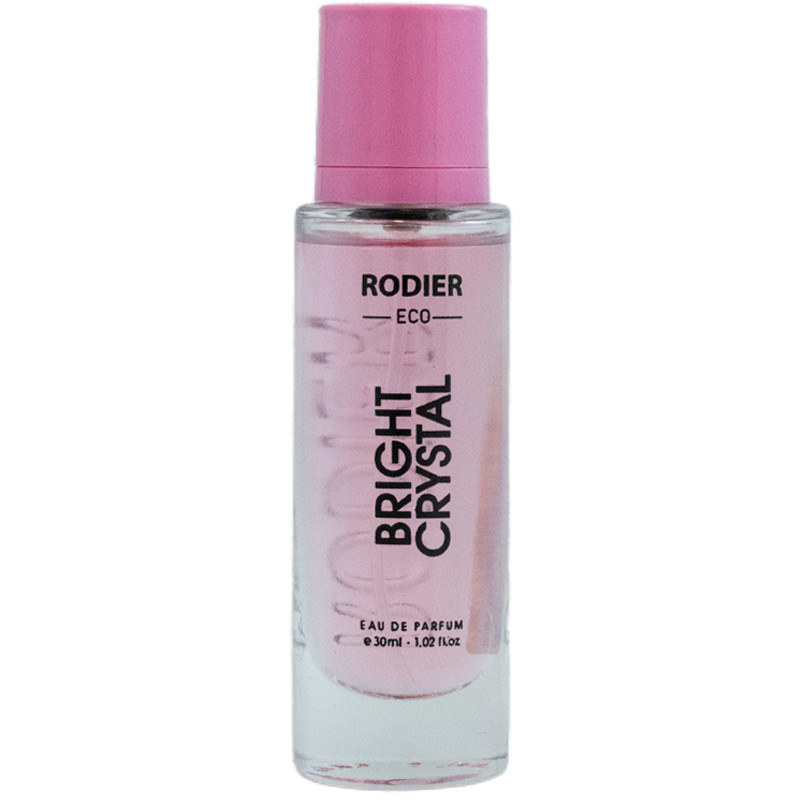 عطر جیبی زنانه رودیر مدل BRIGHT CRYSTAL با رایحه خنک حجم 30 میلی لیتر