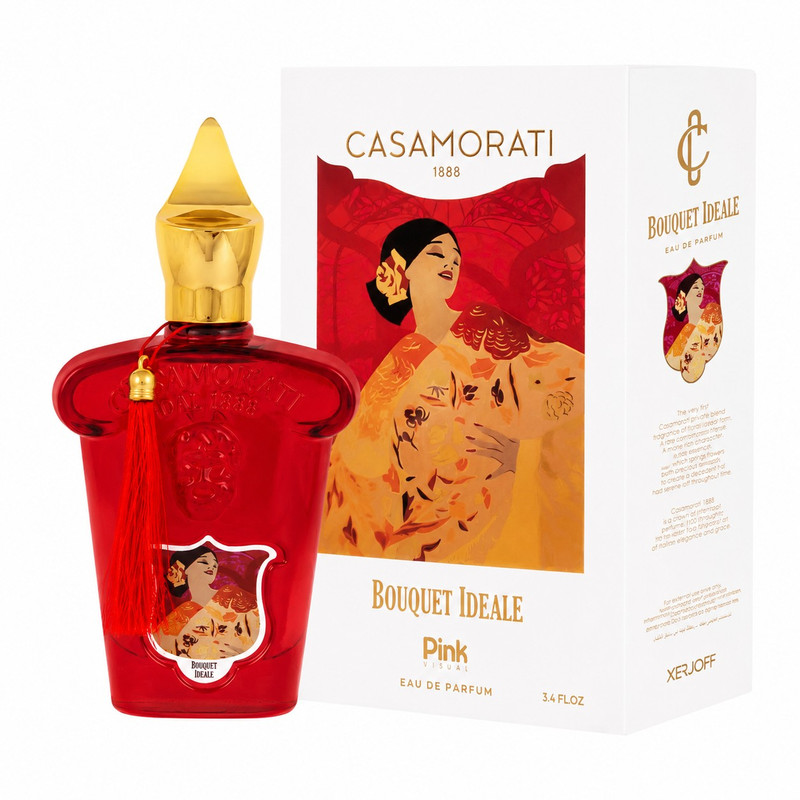 ادوپرفیوم زنانه پینک ویژوآل مدل Xerjoff Casamorati Bouquet Ideale با رایحه گرم حجم 100 میلی‌لیتر