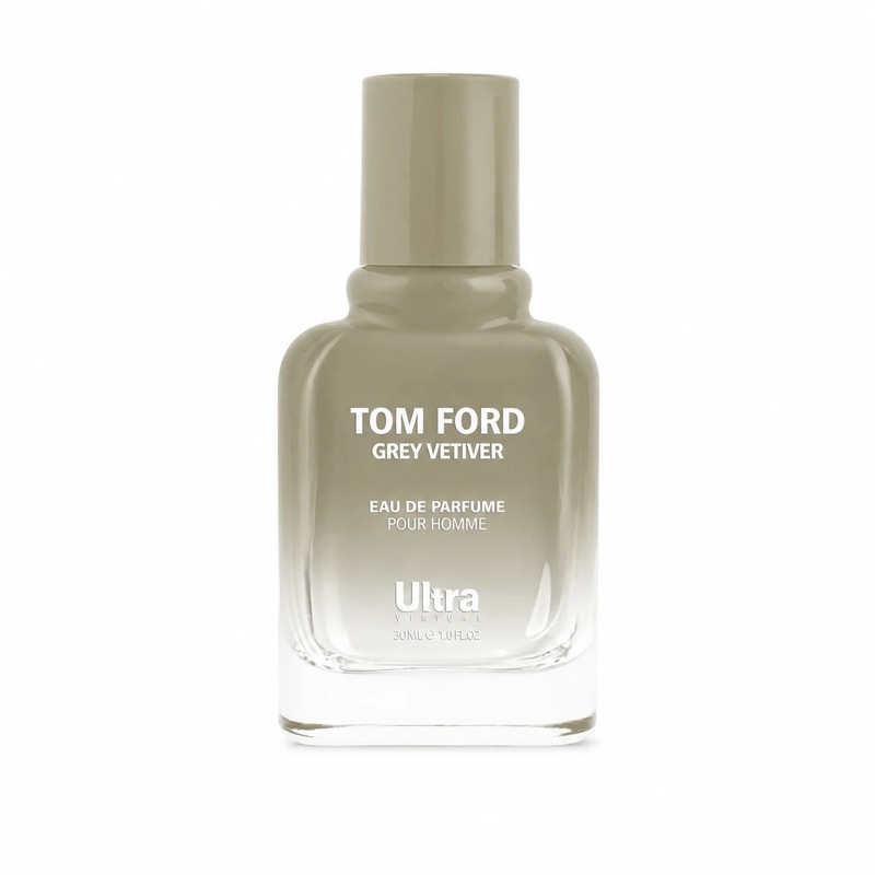 عطر جیبی مردانه اولترا ویرچوآل مدل Tom Ford Grey Vetiver با رایحه تلخ حجم 30 میلی‌لیتر