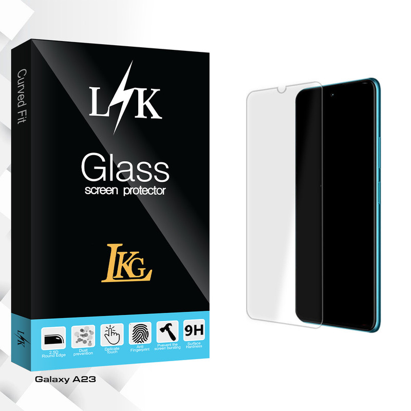 محافظ صفحه نمایش شیشه ای ال کا جی مدل LK Glass MIX مناسب برای گوشی موبایل سامسونگ Galaxy A23