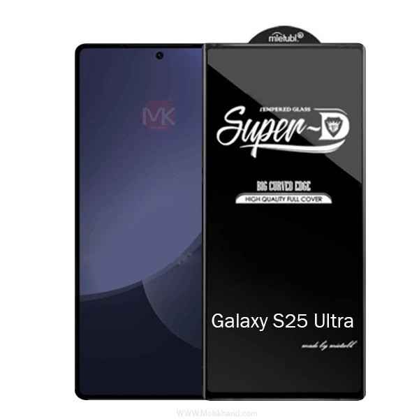 محافظ صفحه نمایش جانبو مدل Super D مناسب برای گوشی موبایل سامسونگ Galaxy S25 Ultra