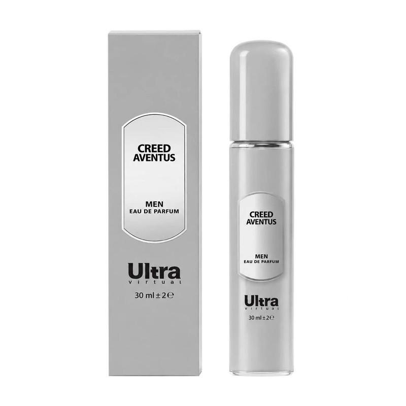 عطر جیبی مردانه اولترا ویرچوآل مدل Creed Aventus با رایحه تلخ و خنک حجم 30 میلی‌لیتر