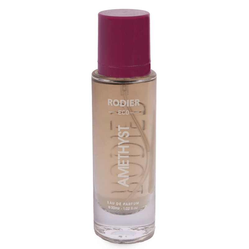 عطر جیبی زنانه رودیر مدل AMETHYST با رایحه خنک حجم 30 میلی لیتر