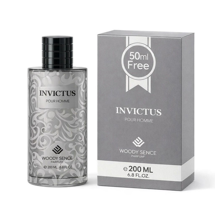 ادو پرفیوم مردانه وودی سنس مدل Invictus با رایحه تند و خنک حجم 200 میلی لیتر