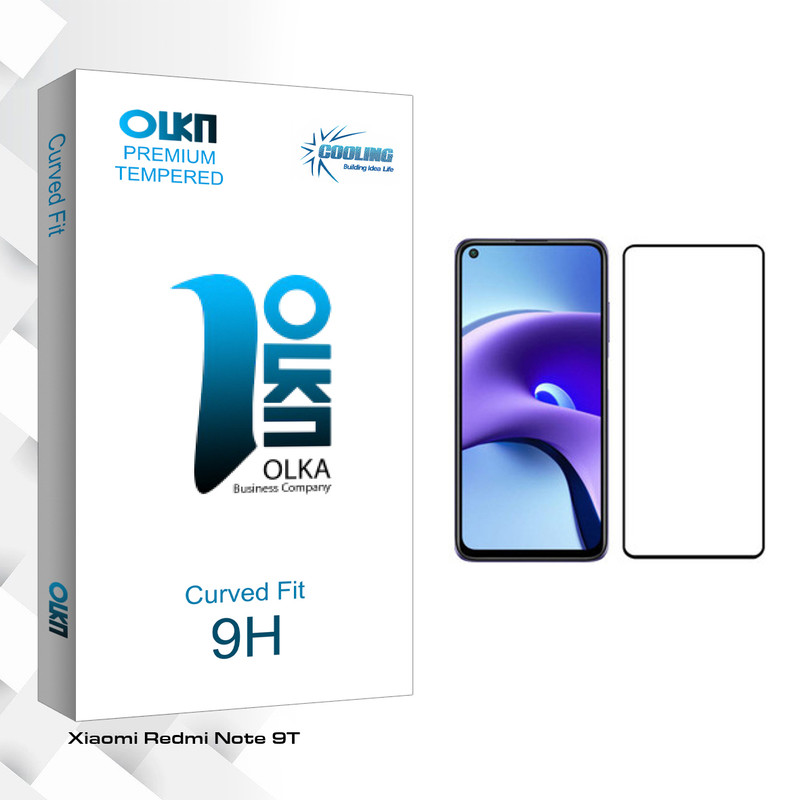 محافظ صفحه نمایش کولینگ مدل Olka glass مناسب برای گوشی موبایل شیائومی Redmi Note 9T