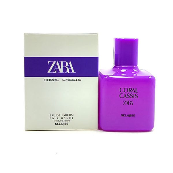 ادو پرفیوم مردانه اسکلاره مدل Coral cassis zara با رایحه خنک حجم 100 میلی لیتر