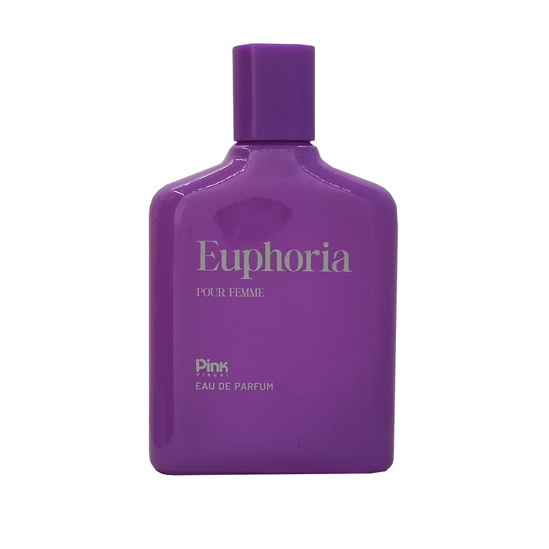 ادوپرفیوم زنانه پینک ویژوآل مدل Euphoria با رایحه گرم حجم 100 میلیلیتر