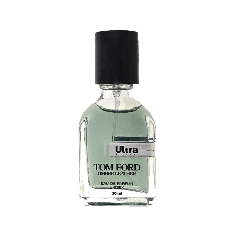 عطر جیبی مردانه اولترا ویرچوآل مدل Tomford omber leather با رایحه گرم حجم 30 میلیلیتر