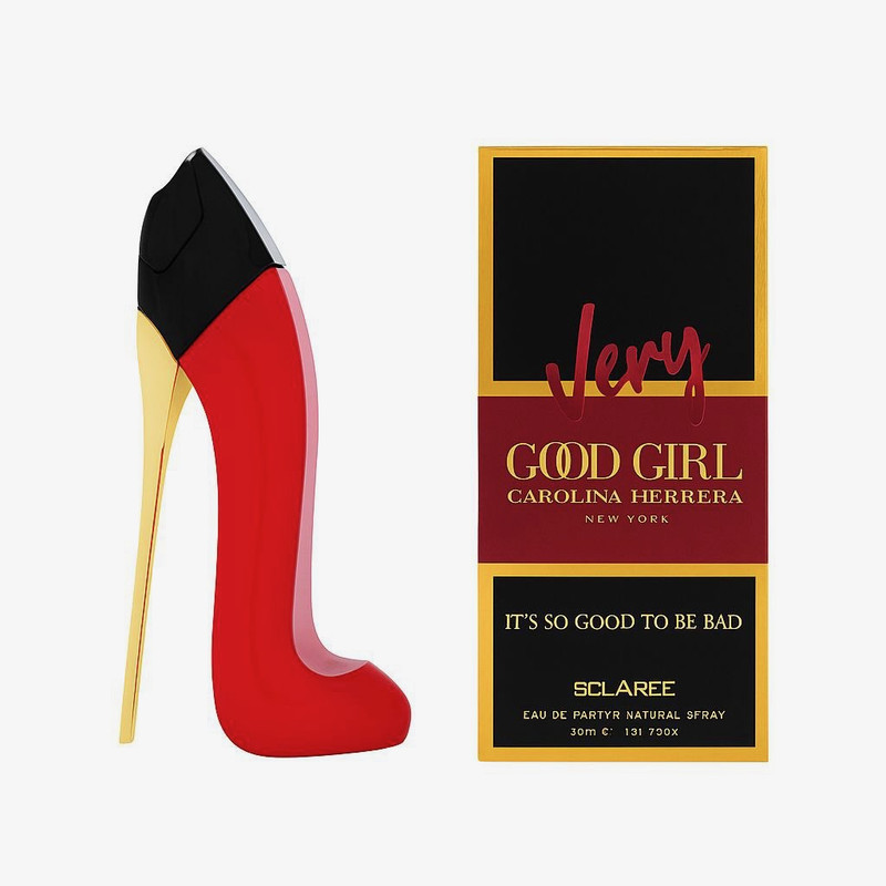 عطر جیبی زنانه اسکلاره مدل Good girl carolina با رایحه گرم حجم ۳۰ میلیلیتر
