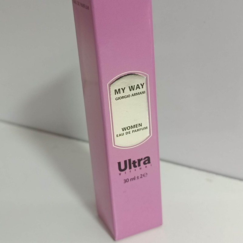 عطر جیبی زنانه اولترا ویرچوآل مدل MY WAY با رایحه شیرین حجم 30 میلیلیتر