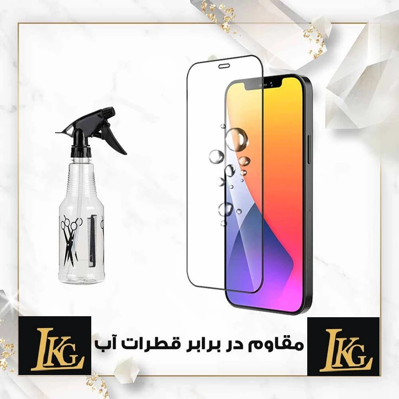 محافظ صفحه نمایش شیشه ای ال کا جی مدل LKK full مناسب برای گوشی موبایل سامسونگ Galaxy A32 5G / M32 5G / F12 / F13 / F02s / F23 5G / جی پلاس Gplus X10 / X10 Plus / X20 /آنر X5b