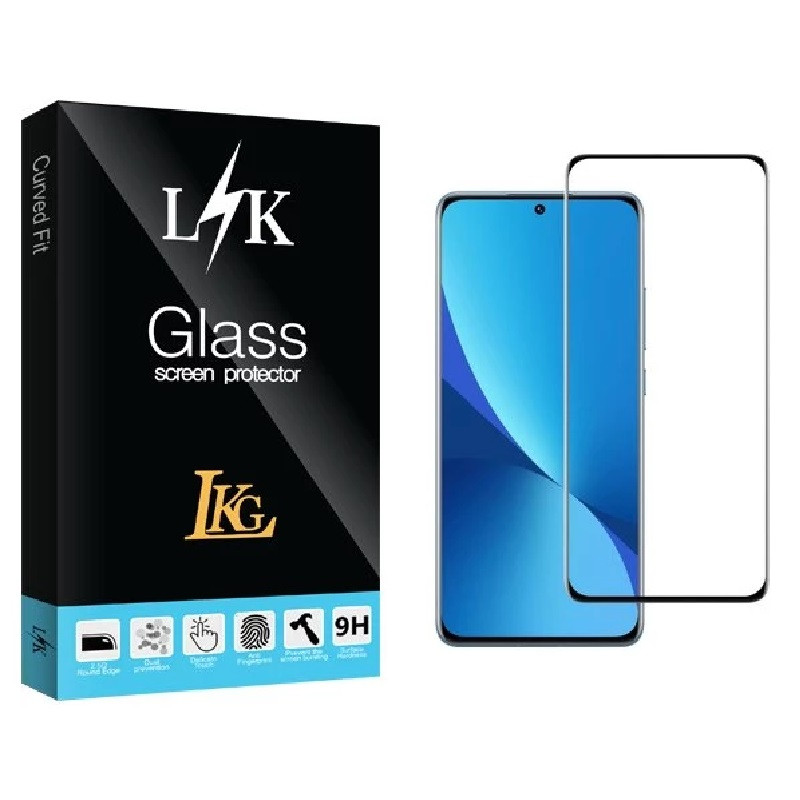 محافظ صفحه نمایش شیشه ای ال کا جی مدل LKK curve_nw مناسب برای گوشی موبایل شیائومی REDMI note 13 pro plus/note 14 pro plus