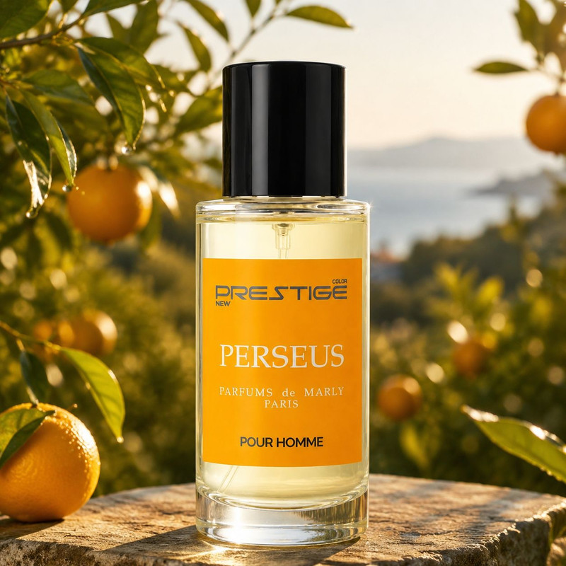 عطر جیبی مردانه نیو پرستیژ کالر مدل Perseus با رایحه شیرین و مرکباتی حجم 35 میلیلیتر