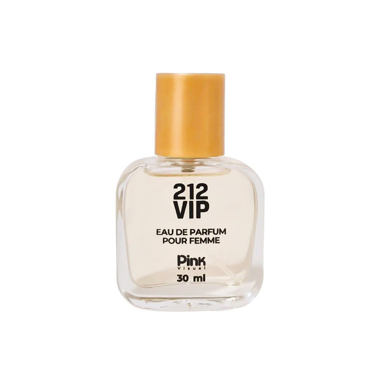 عطر جیبی زنانه پینک ویژوآل مدل 212Vip با رایحه گرم حجم 30 میلیلیتر