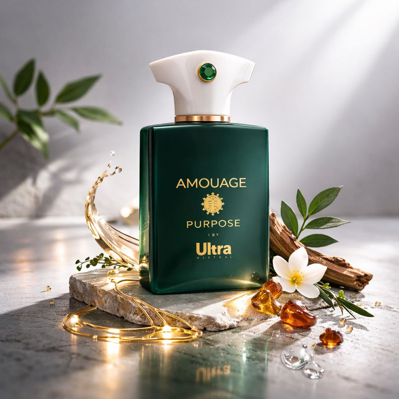 ادوپرفیوم اولترا ویرچوآل مدل Amouage Purpose با رایحه گرم حجم 30 میلیلیتر