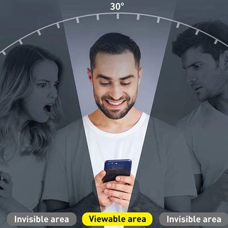 محافظ صفحه نمایش حریم شخصی ال کا جی مدل LK مناسب برای گوشی موبایل آنر X8a